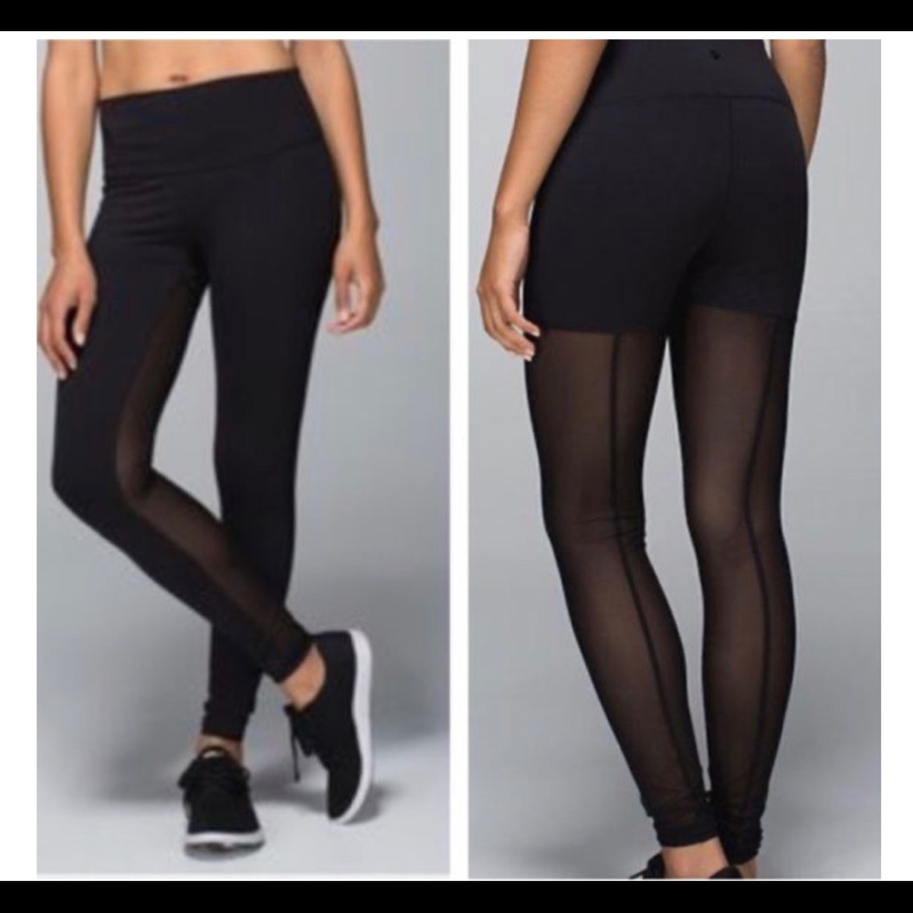 Lululemon mesh back leggings